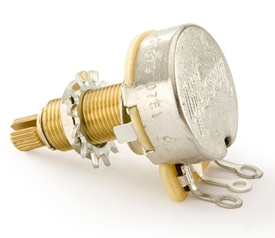 Gibson Potentiometer Langschaft 500k PPAT-500, Audio Taper