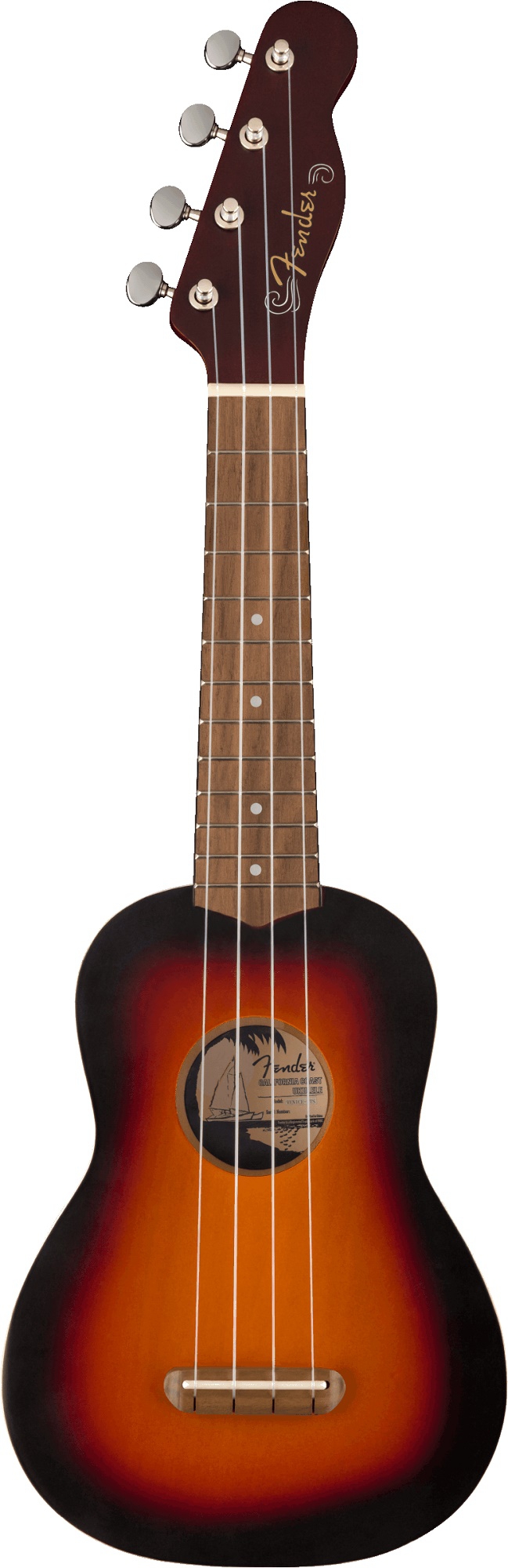 Fender Venice Soprano Ukulele 2-Color Sunburst