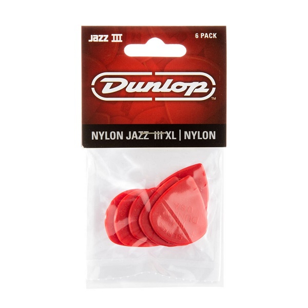 Dunlop Nylon Jazz III XL Player's Pack 1.38 rot