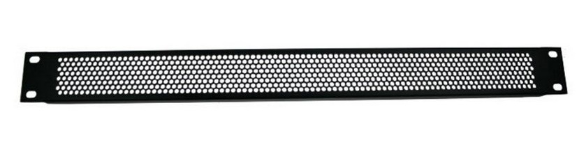 Adam Hall 19" Parts 87221VR - Rackblende Rundlöcher - 1HE