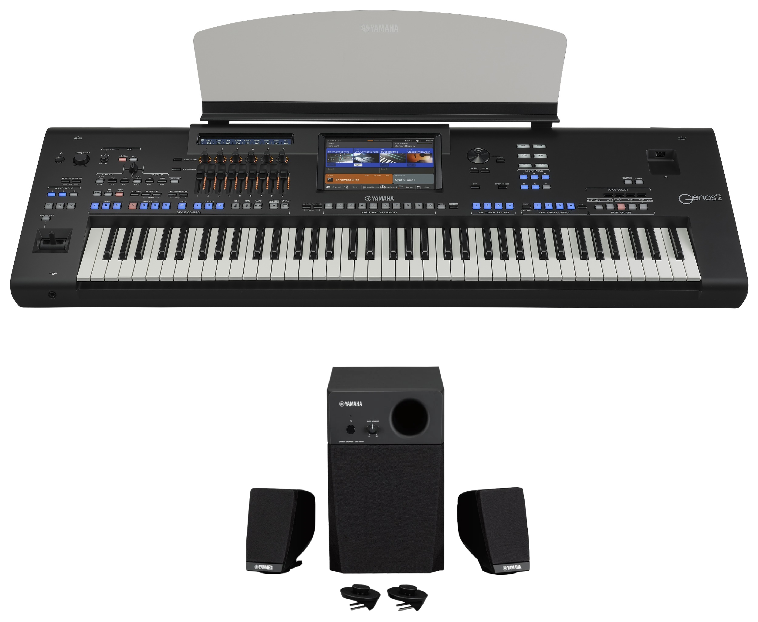 Yamaha GENOS 2 Speaker Bundle