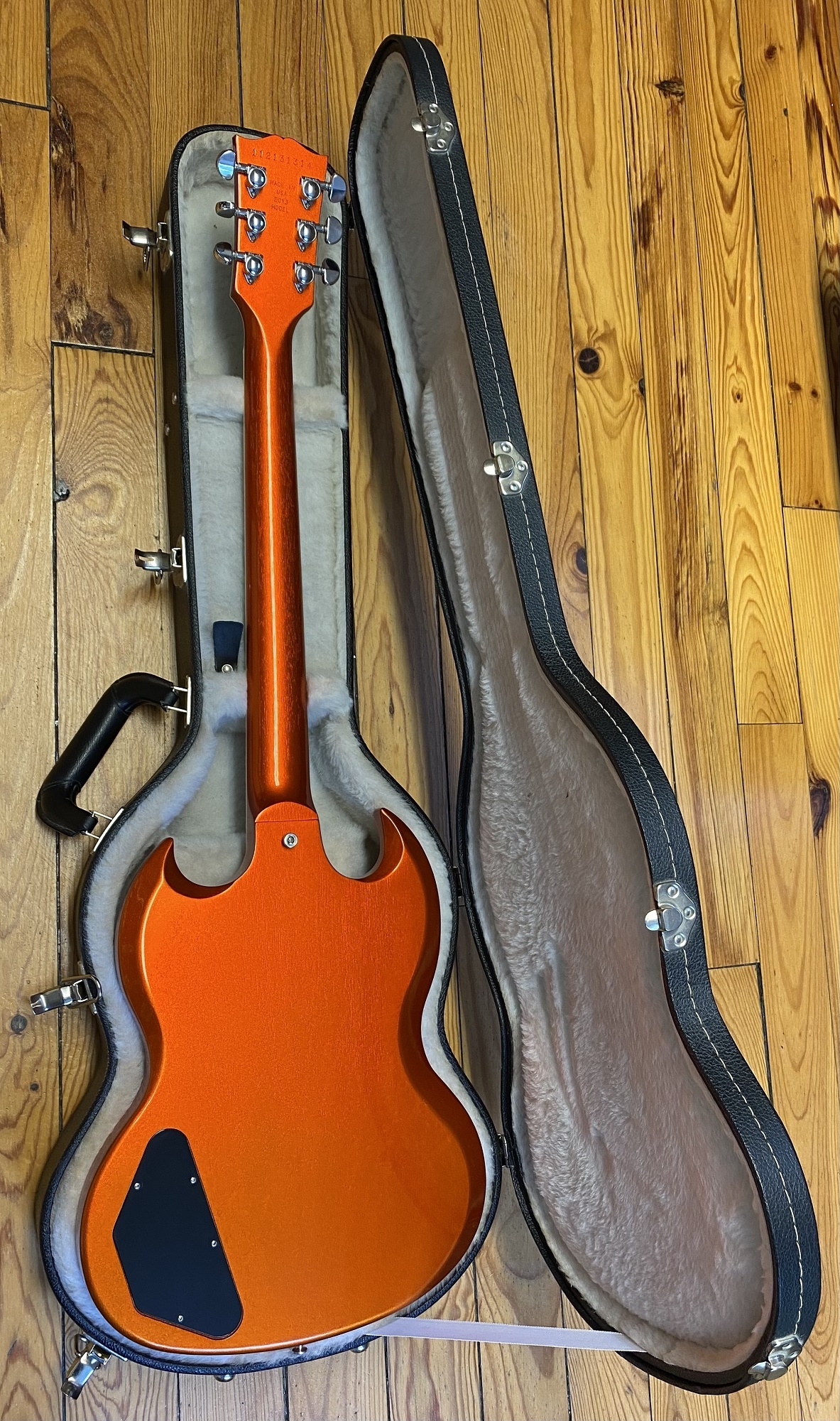 Gibson SG Deluxe Bigsby Orange Burst -gebraucht-