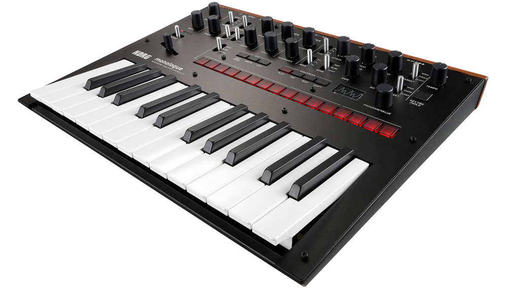 Korg monologue, schwarz
