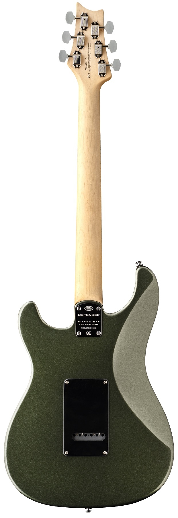 PRS SE Silver Sky Defender Woolstone Green