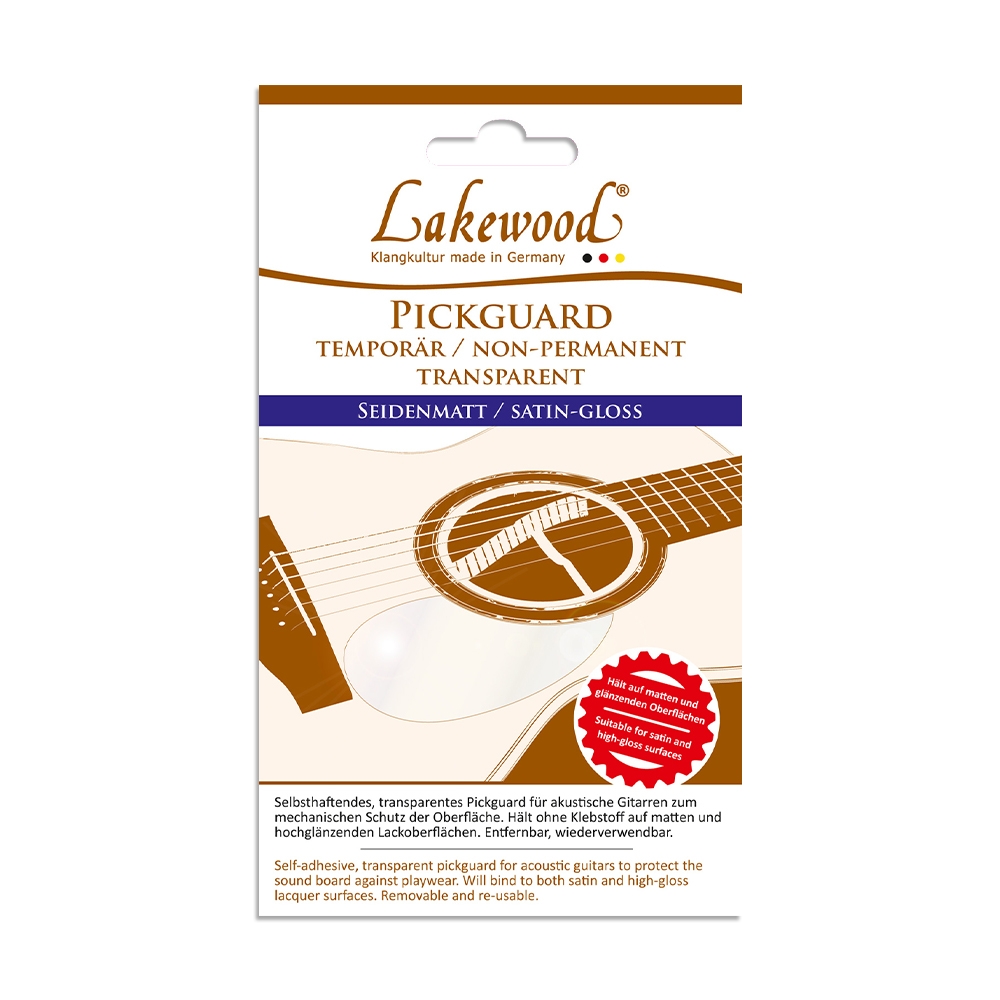 Lakewood Pickguard Seidenmatt