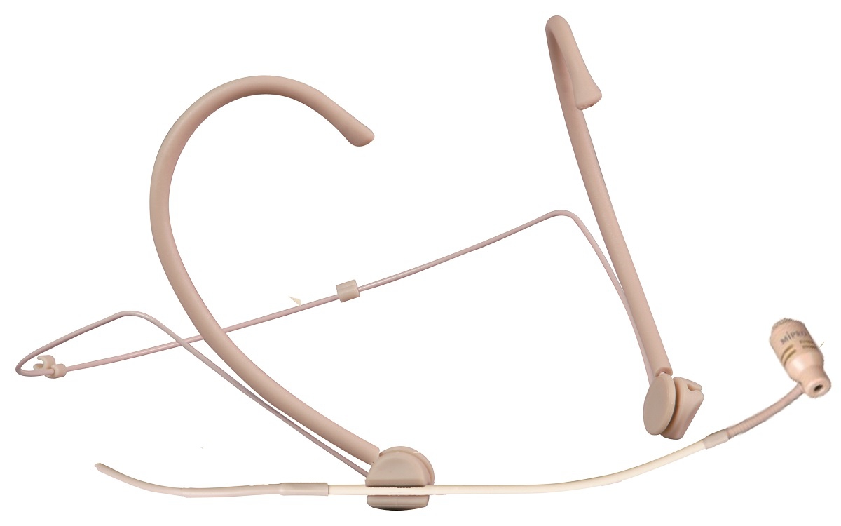 Mipro MU-53HNS-1M Kondensator Headset Mikrofon Niere Beige