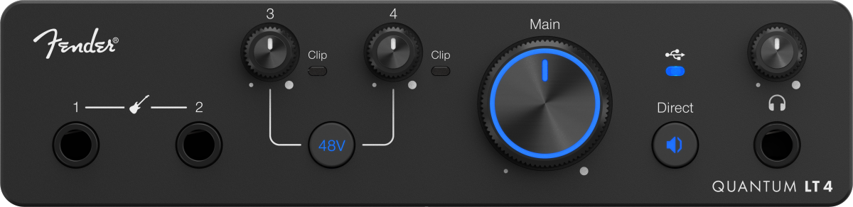 Fender Quantum LT 4 USB-C Audio Interface
