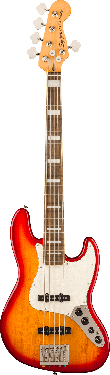 Squier Classic Vibe Active 70s Jazz Bass V Sienna Sunburst