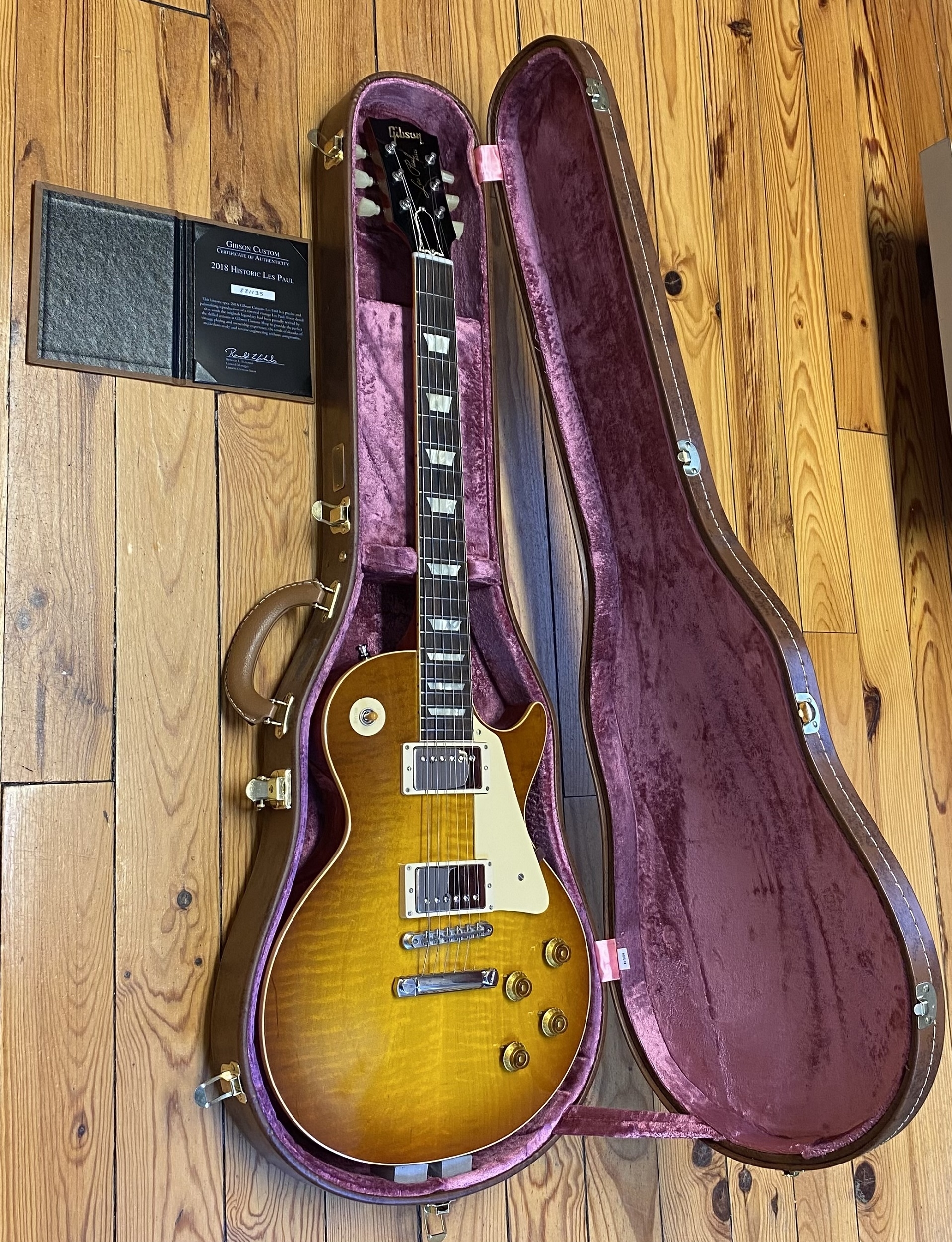 Gibson 1958 Les Paul Standard Royal Teaburst Historic Collection -gebraucht-