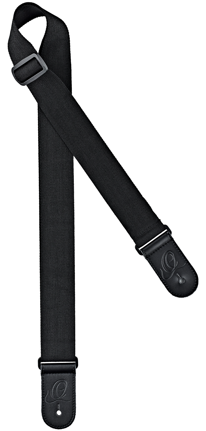 Ortega Nylon Gitarrengurt, schwarz