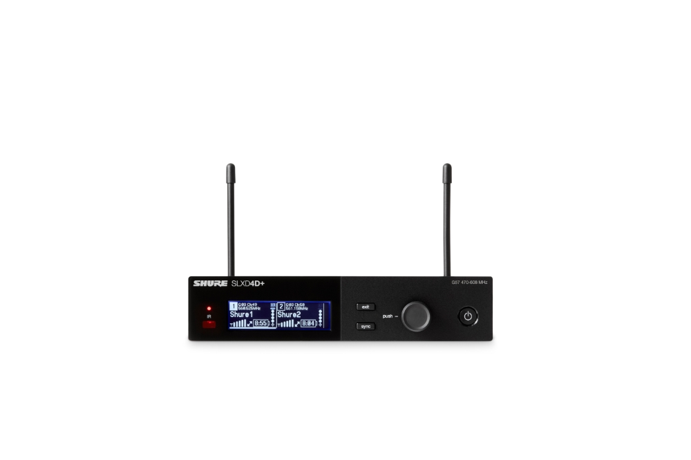 Shure SLXD24D+/SM58 - G65 - Dual Handsendersystem