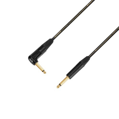 Adam Hall 5-Star Instrumenten-Kabel 4,5m Neutrik winkel