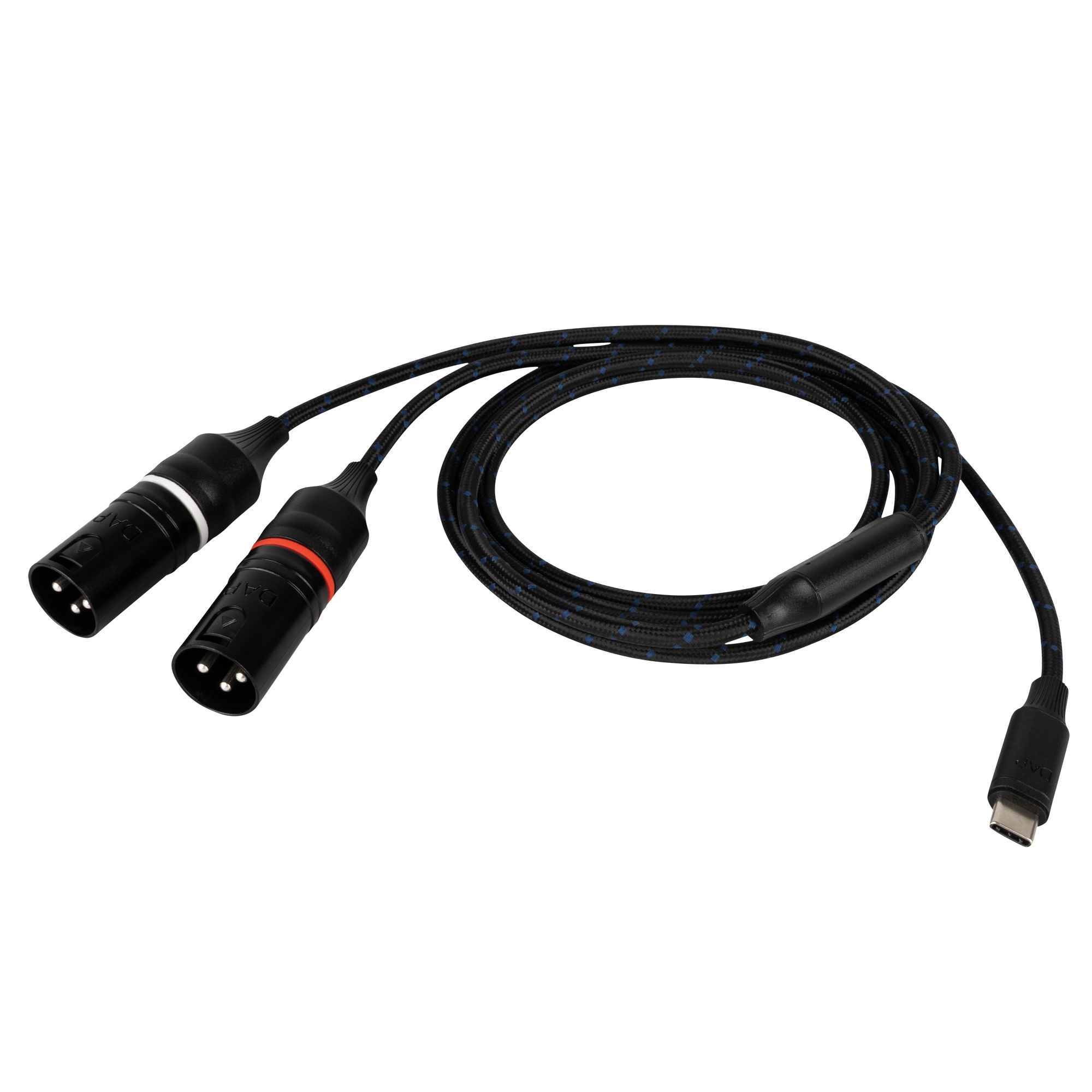 DAP FL115 - USB-C auf 2 Galvanisch Getrennten XLR/M 3P