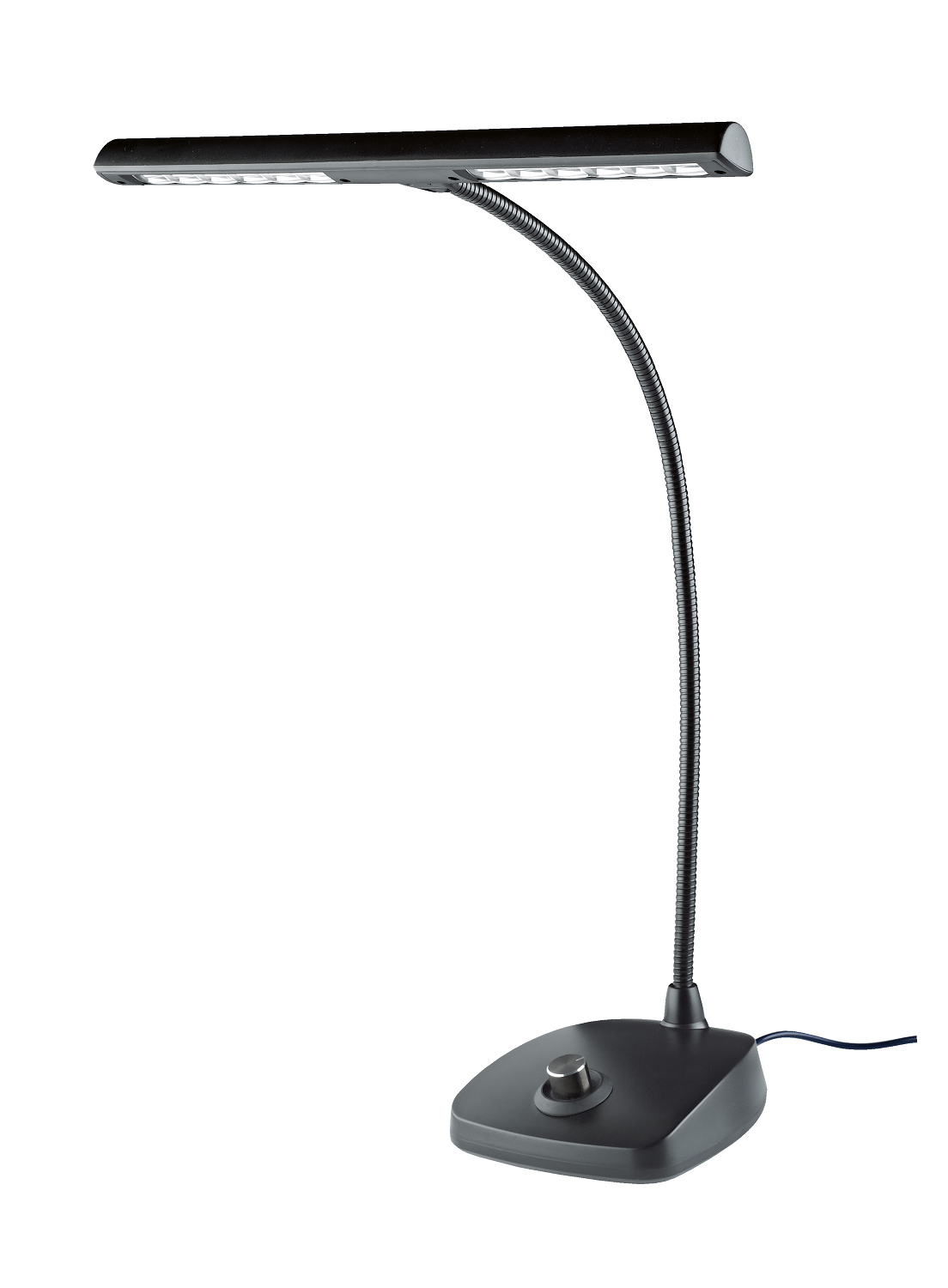 K&M 12298 LED Pianoleuchte, Schwarz