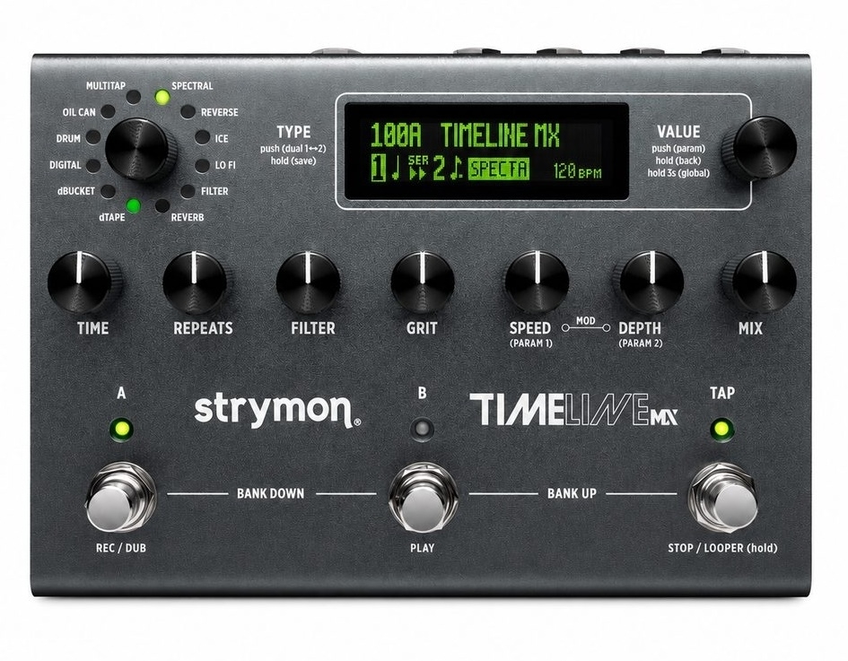 Strymon TimeLine MX Multi-Delay Workstation