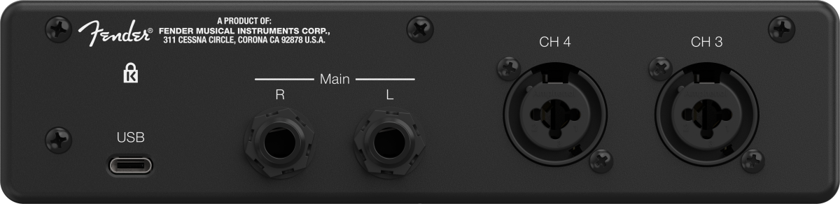 Fender Quantum LT 4 USB-C Audio Interface