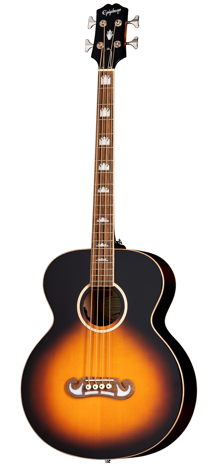 Epiphone El Capitain J-200 Studio IV Bass Aged Vintage Sunburst
