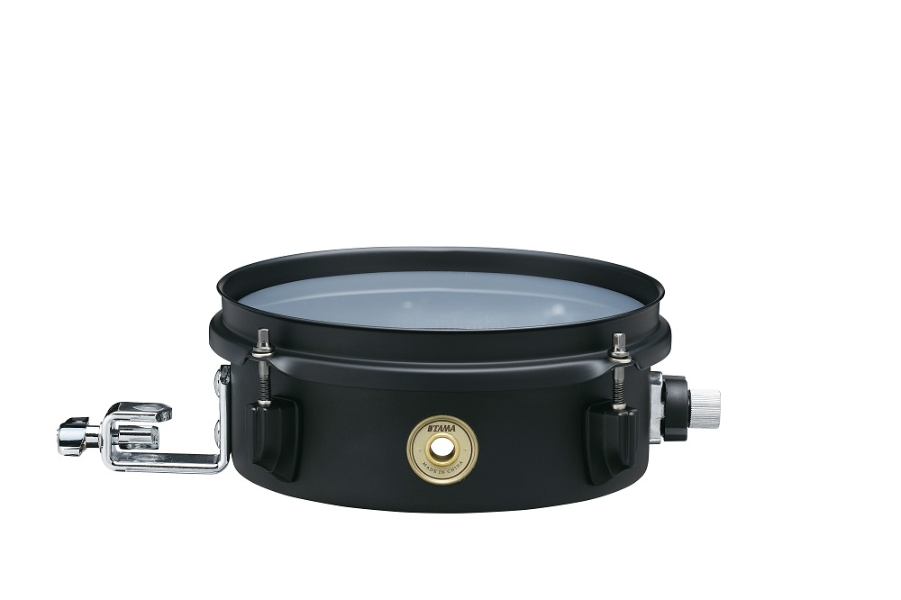 Tama Snare  8" x 3" Steel Matte Black mit MC69