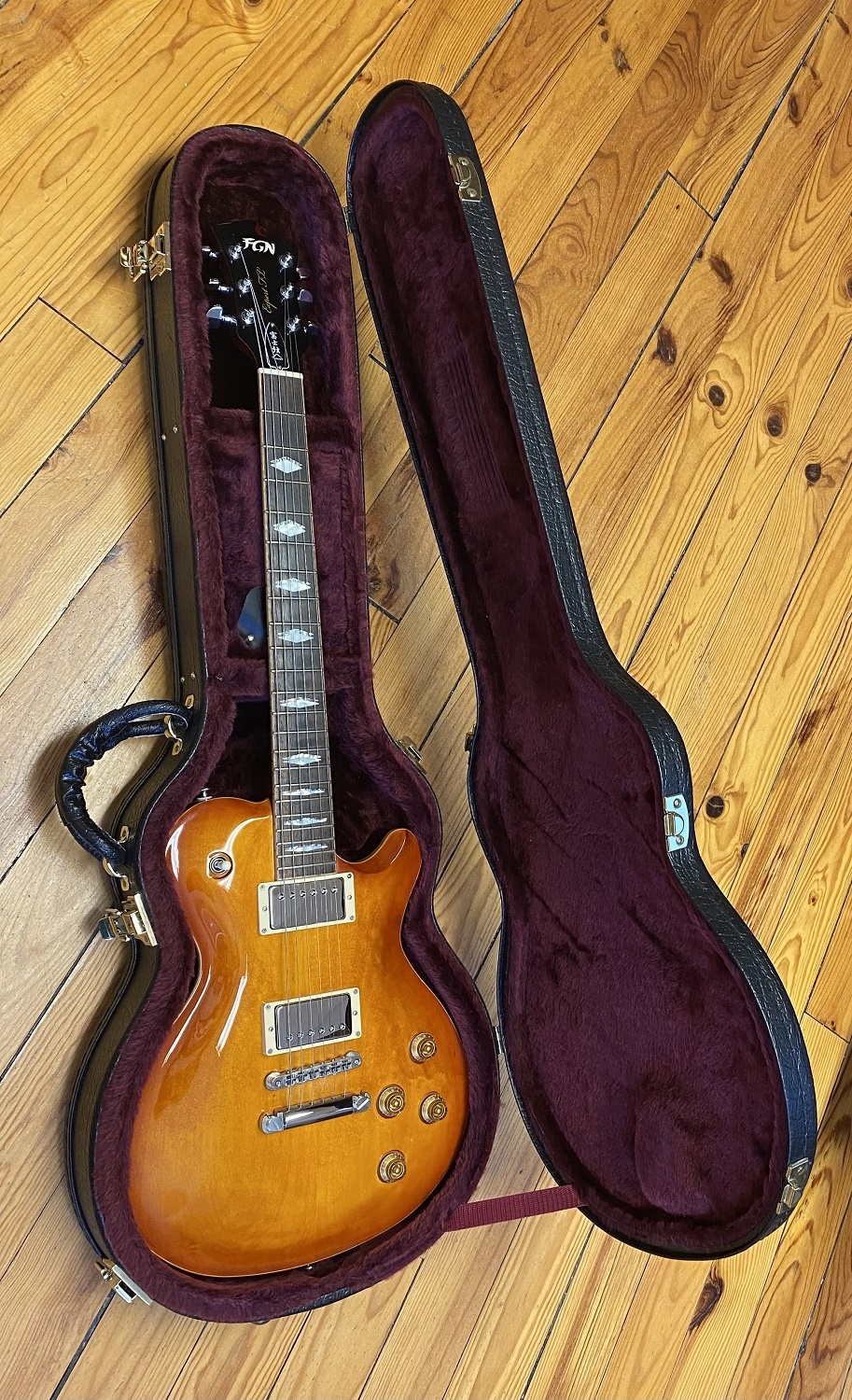 FGN Expert FL Plaintop Orange Burst -gebraucht-