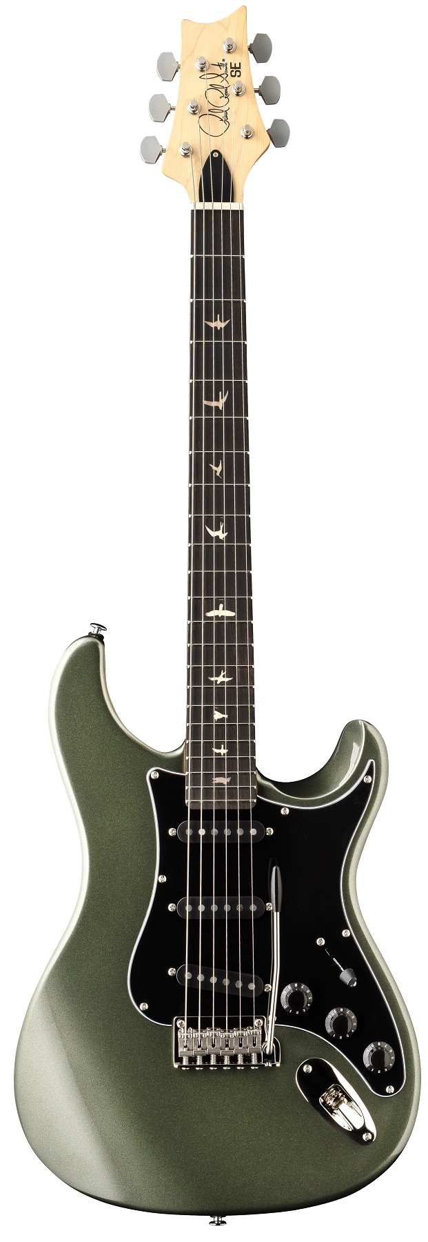 PRS SE Silver Sky Defender Woolstone Green