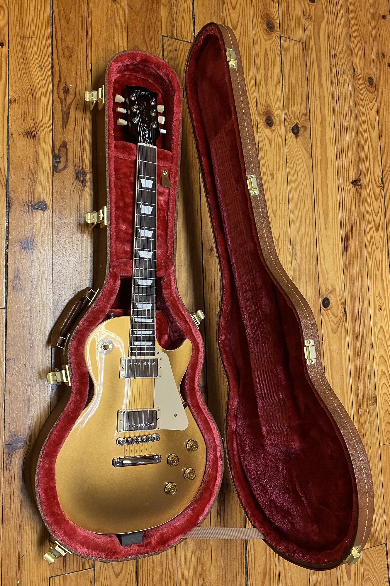 Gibson Les Paul Standard 50s Gold Top -gebraucht-