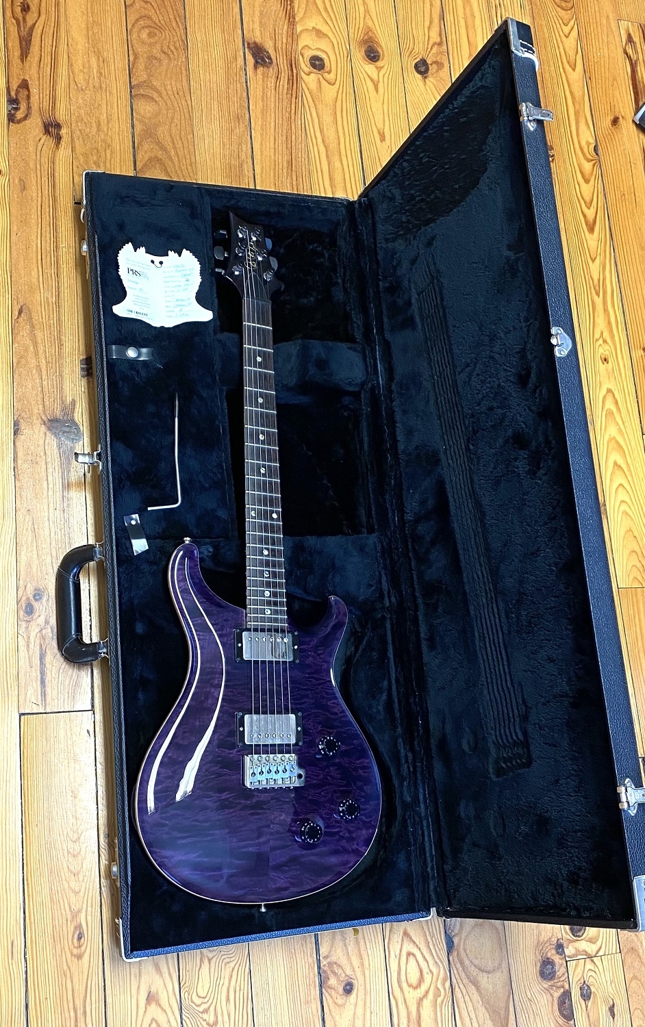 PRS Custom 22 Purple 10 Top  -gebraucht-