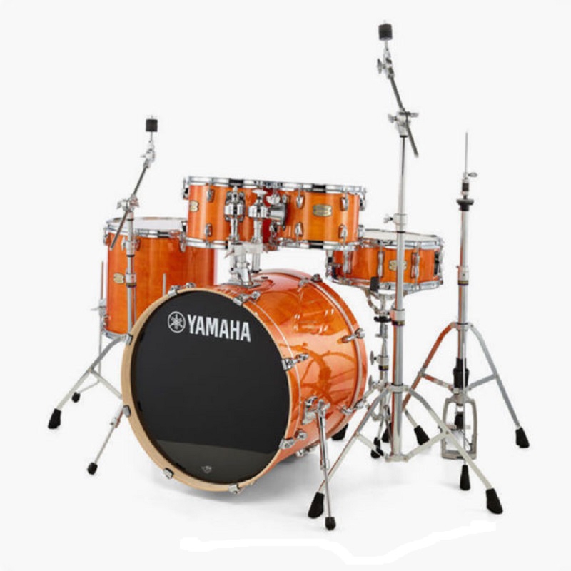 Yamaha Stage Custom 22" Shell Set Honey Amber inkl. Hardware und Istanbul Becken - Mietinstrument