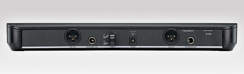 Shure BLX288E/PG58-H8E  518 - 542 MHz