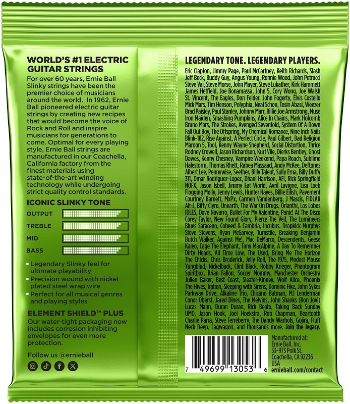 Ernie Ball Titan Slinky 11-56