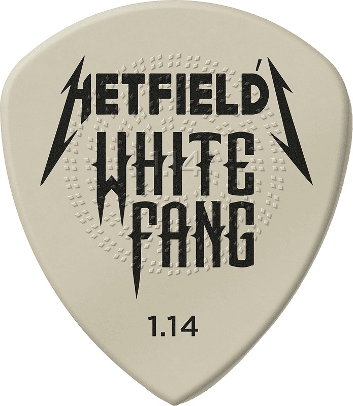Dunlop Hetfield White Fang 1.14 mm, Player's Pack