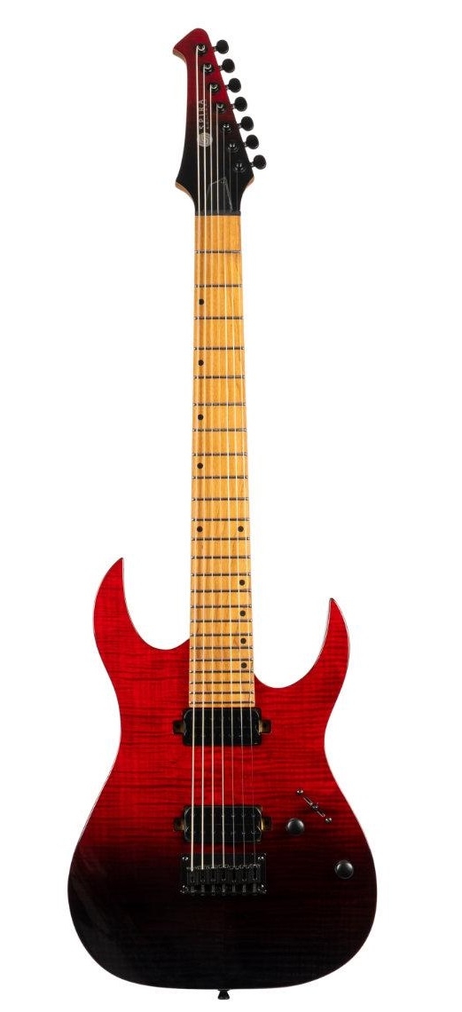 Spira Guitars S-457 TRD Transparent Red