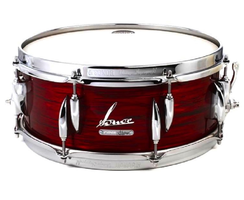Sonor Vintage Snare 14"x5,75" Red Oyster -Winter Special-