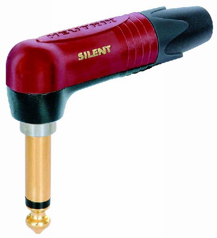 Neutrik Klinkenstecker NP2RX-AU mono Winkel silent