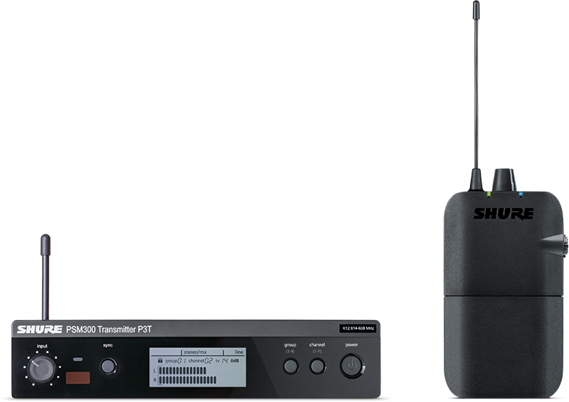 Shure PSM 300 Stereo In-Ear Monitoring System - ohne Kopfhörer - S8