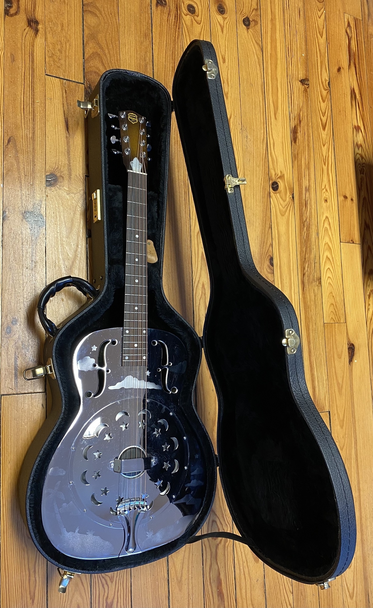 Dobro HM-33H 8-saitig mit Quaterman Resonator LH -gebraucht-