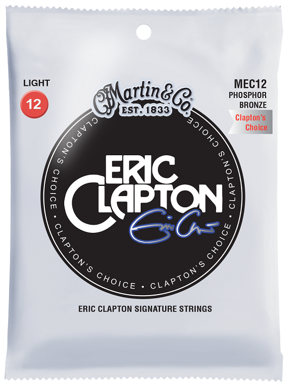 Martin MEC12 Eric Clapton Phosphor Bronze 12-54