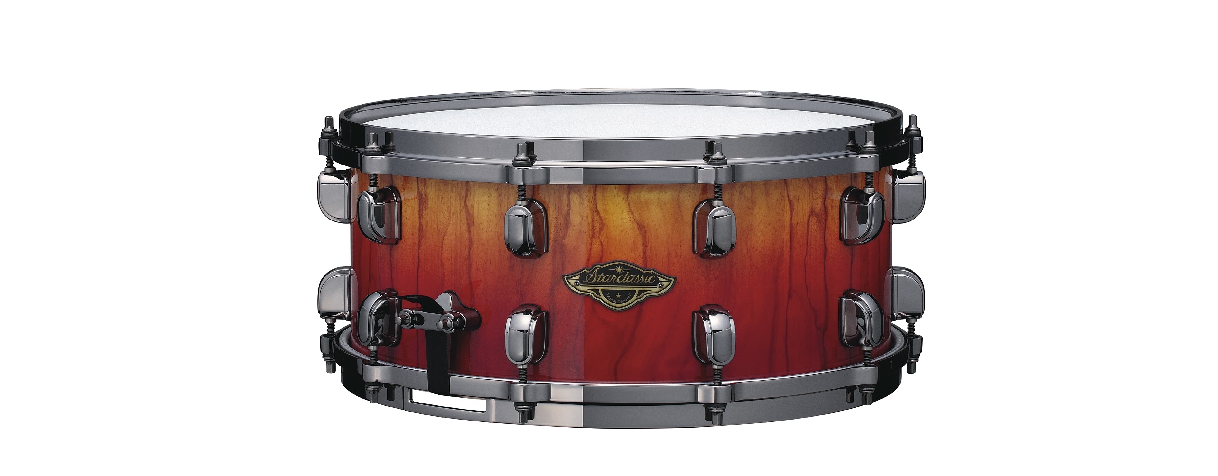 TAMA Starclassic Walnut/Birch Snare 14x6,5 Vermilion Bosse Fonce Fade
