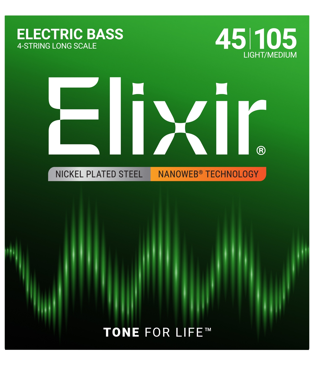Elixir Nanoweb E-Bass Light Medium 45-105