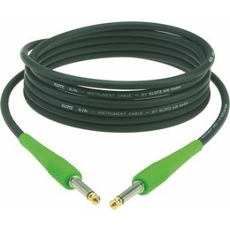 Klotz KIK Instrumentenkabel 9m, grüne Tülle