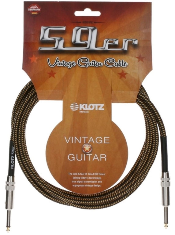 Klotz 59 Vintage Guitar Cable 4,5m