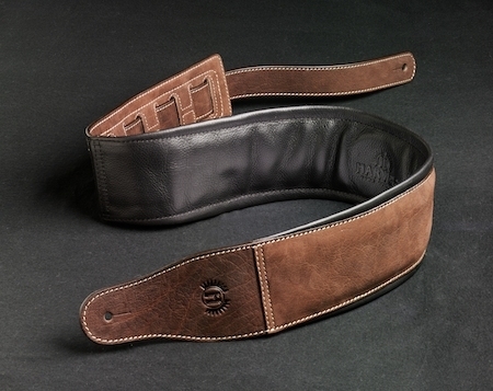 Harvest Bassgurt Buffalo Nubuk lang braun