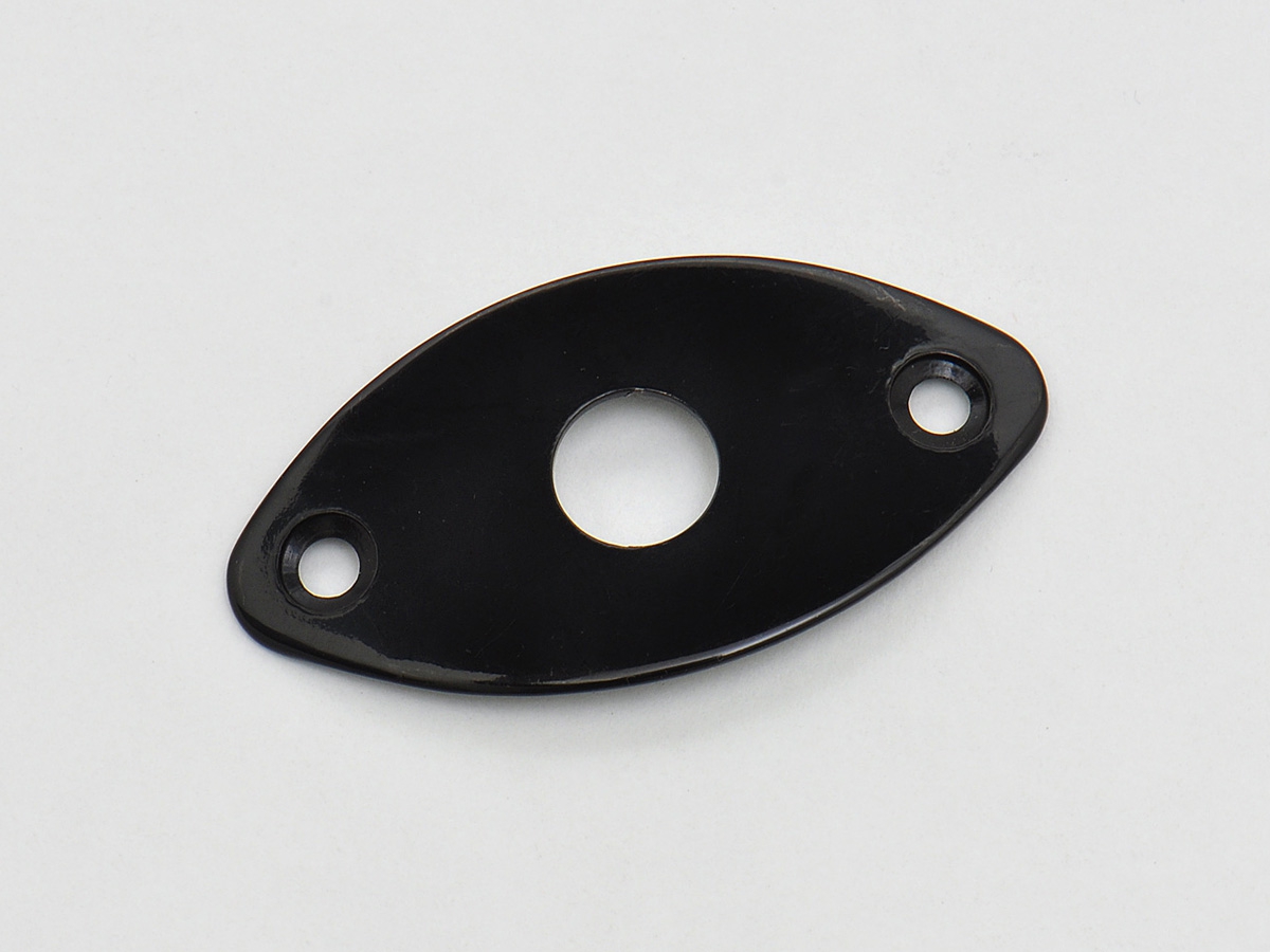 Göldo Buchsenblech, oval, schwarz