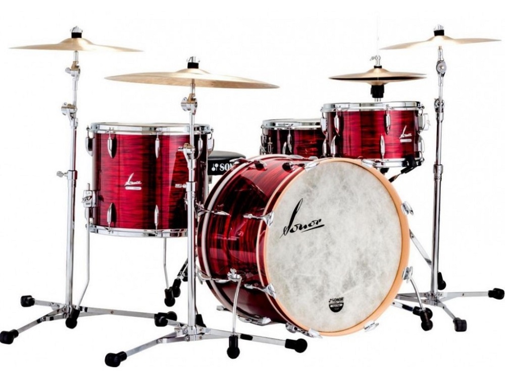 Sonor Vintage Drum Set VT 322 Shells  Red Oyster -Winter Special-