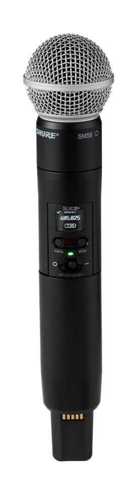 Shure SLXD24D+/SM58 - G65 - Dual Handsendersystem