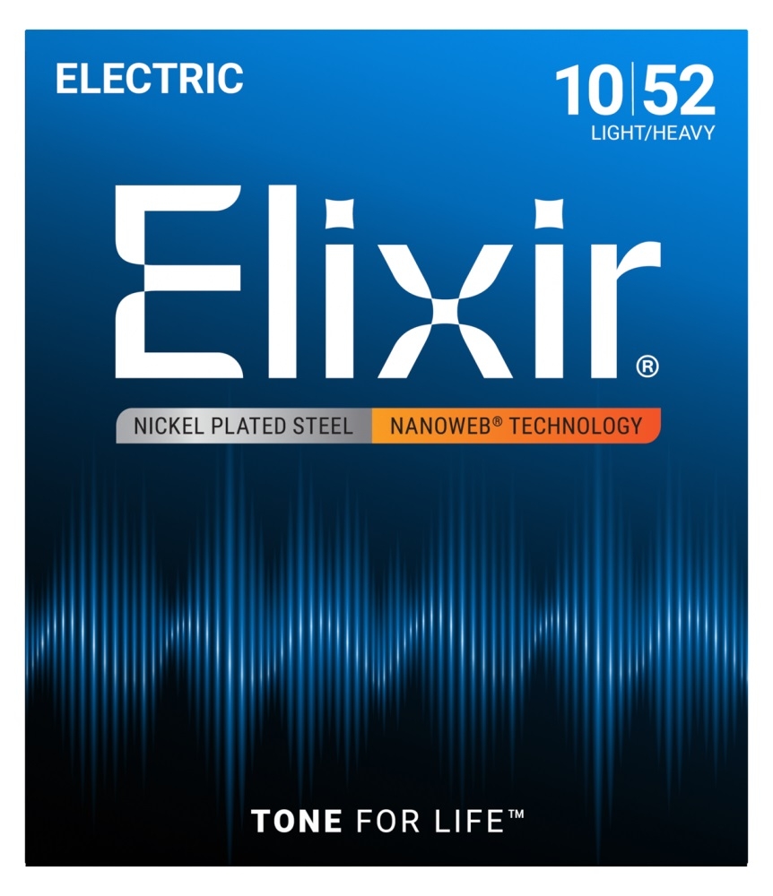 Elixir Nanoweb 12077 Light-Heavy 10-52