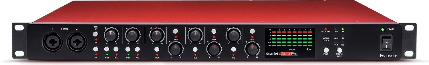 Focusrite Scarlett Octopre