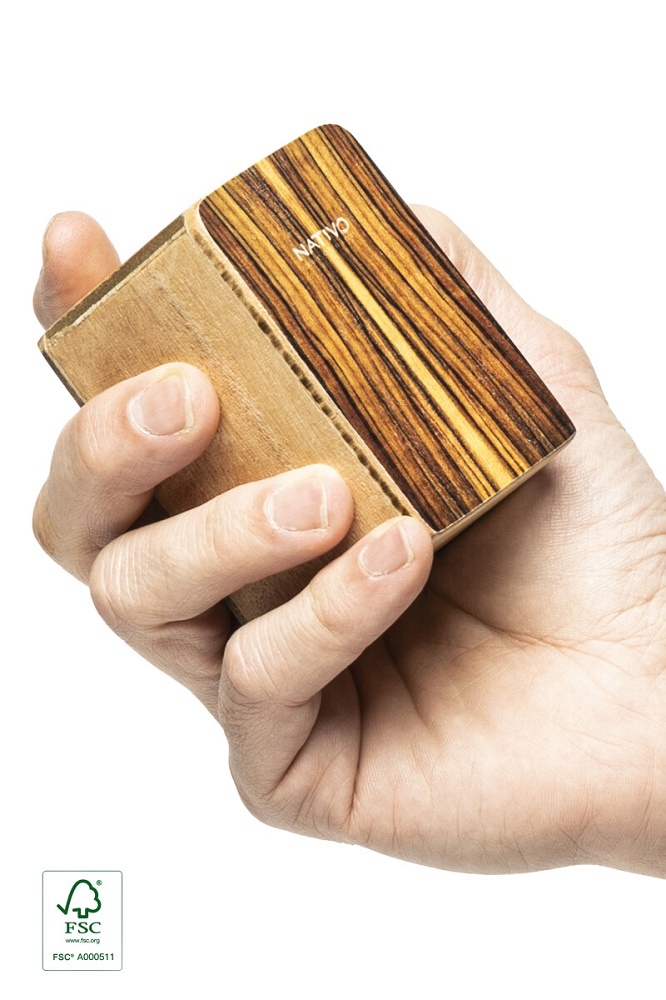 Nativo Mini-Cajon-Shaker Braun