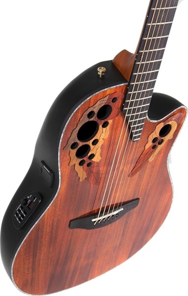 Ovation Celebrity Elite Plus CE44P-FKOA-G Figured Koa