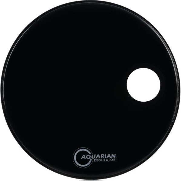 Aquarian 20" Regulator Bass Drum Black