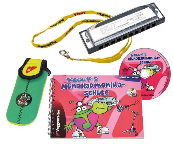 Voggy Mundharmonika-Set
